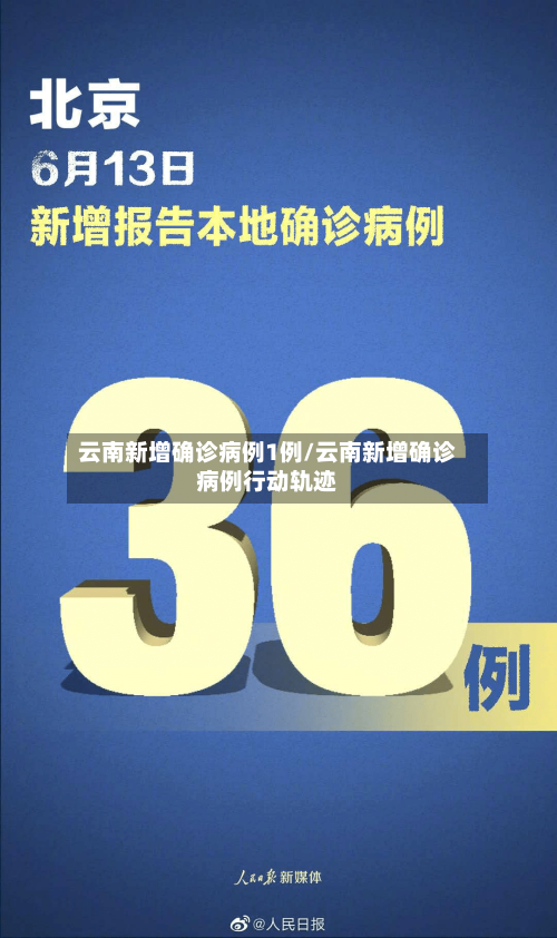 云南新增确诊病例1例/云南新增确诊病例行动轨迹