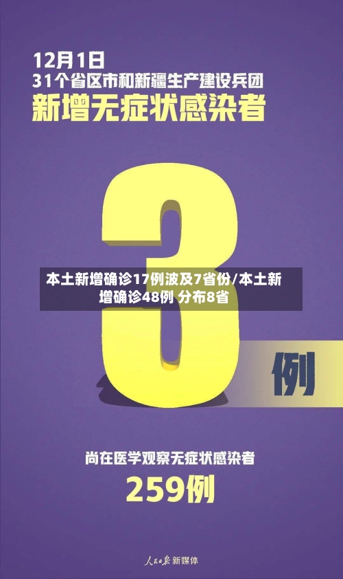 本土新增确诊17例波及7省份/本土新增确诊48例 分布8省-第3张图片