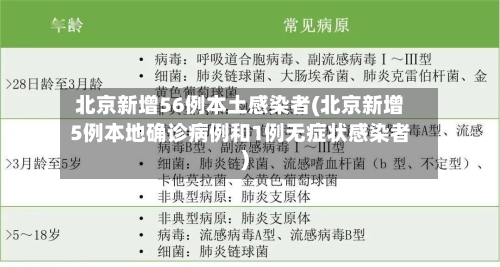 北京新增56例本土感染者(北京新增5例本地确诊病例和1例无症状感染者)-第3张图片