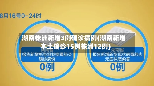 湖南株洲新增3例确诊病例(湖南新增本土确诊15例株洲12例)-第3张图片