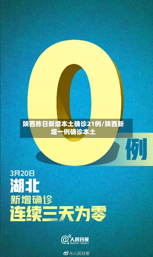 陕西昨日新增本土确诊21例/陕西新增一例确诊本土