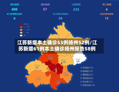 江苏新增本土确诊53例扬州52例/江苏新增61例本土确诊扬州报告58例